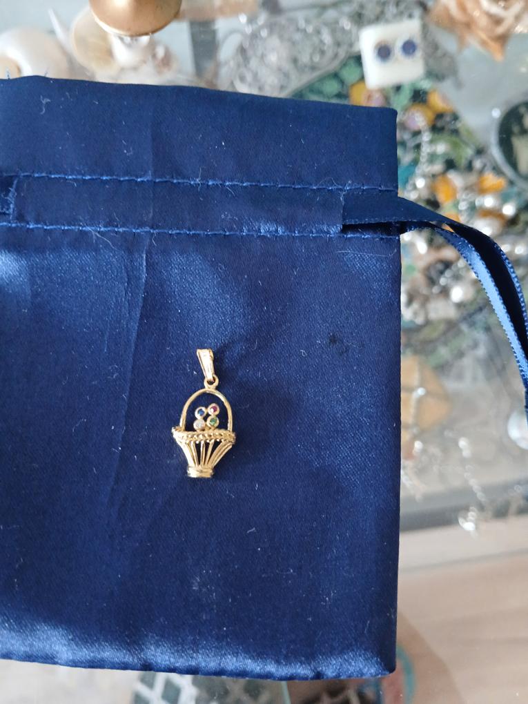 Mooie Goude Hanger, Ophalen of Verzenden, Zo goed als nieuw, Goud, Goud