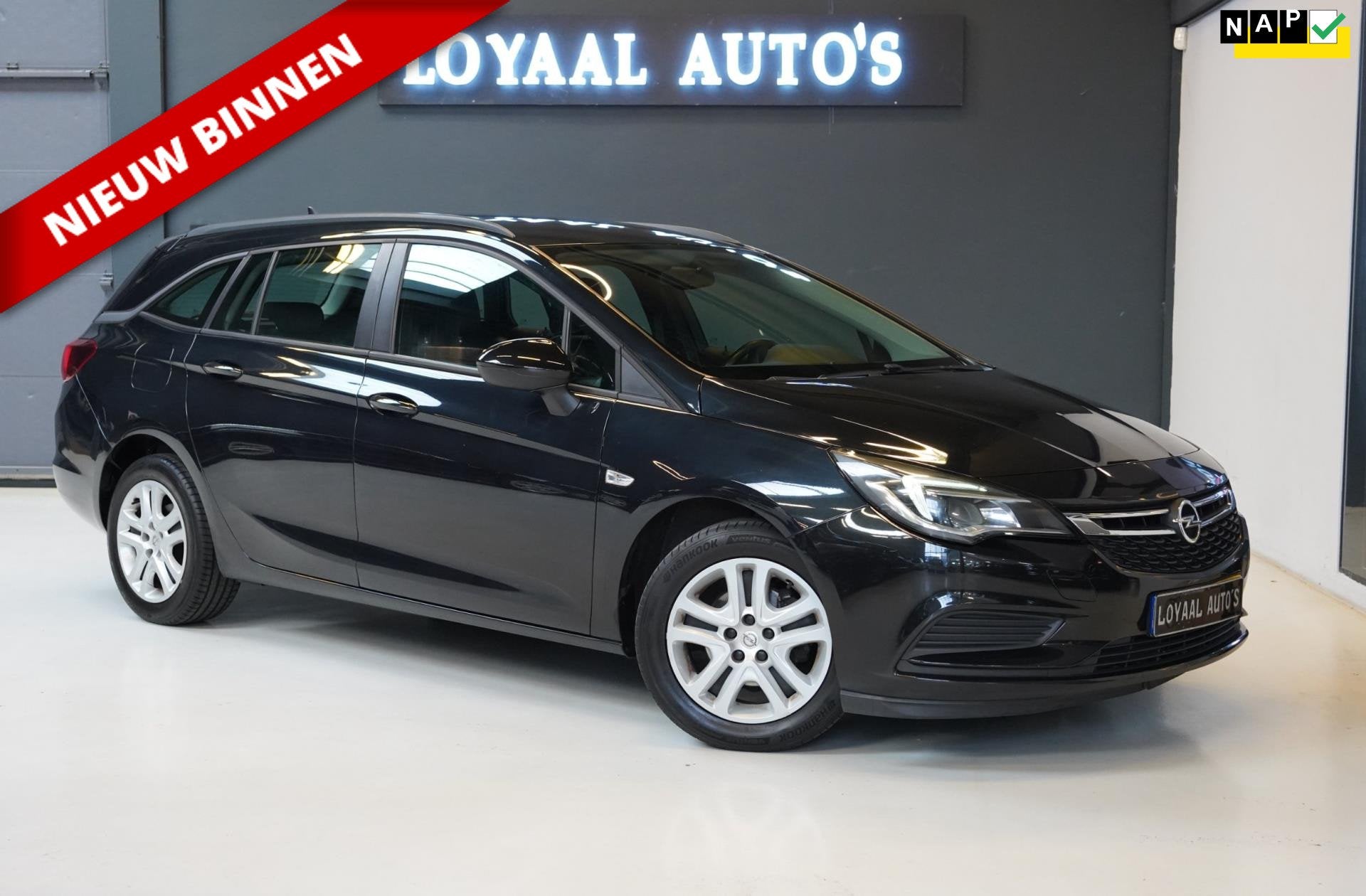 Opel Astra Sports Tourer 1.0 Business+ | NAVI | CRUISE | AIR, Voorwielaandrijving, Stof, Gebruikt, 1178 kg