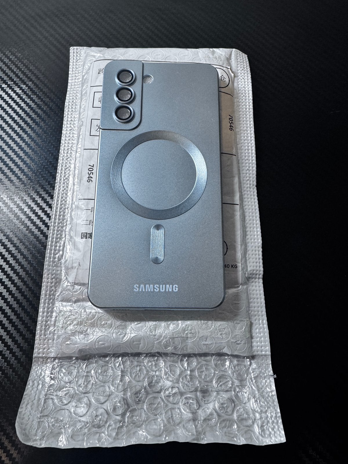 Samsung Galaxy S21 Hoesje met MagSafe - Grijs, Ophalen of Verzenden, Nieuw, Overige modellen, Hoesje of Tasje