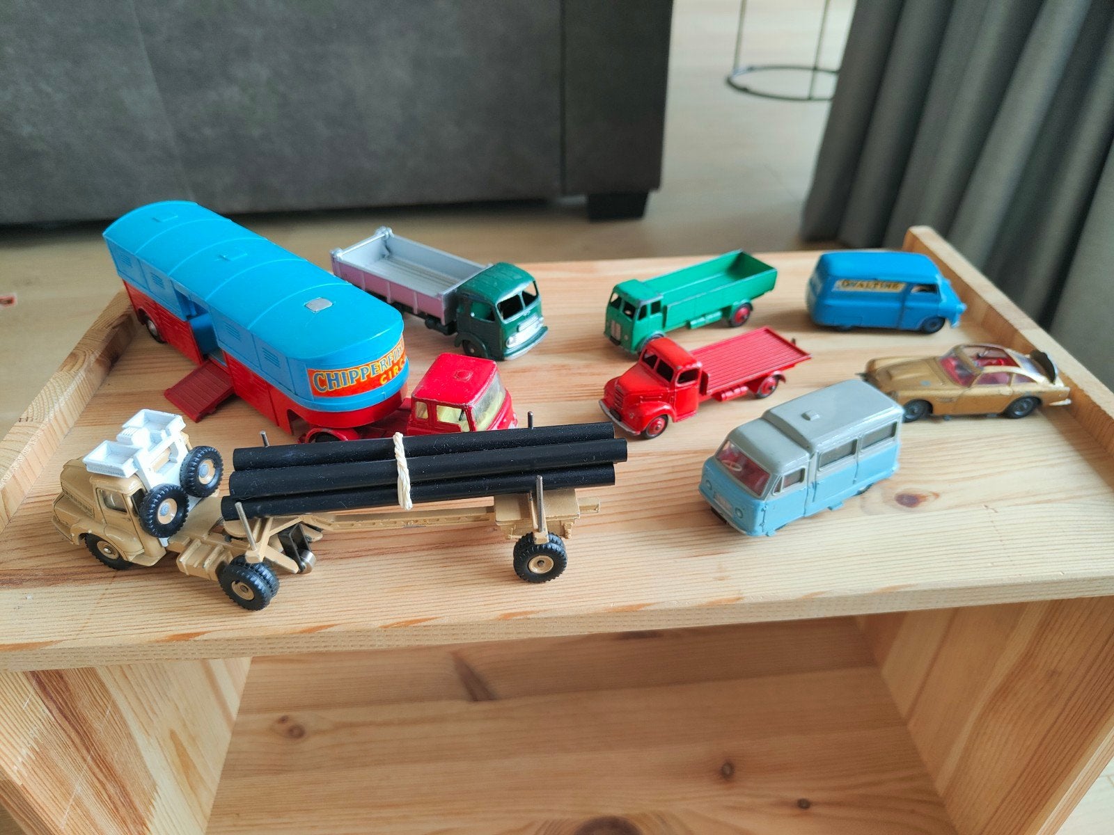 Prachtige collectie originele Corgi en Dinky Toys, Ophalen of Verzenden, Zo goed als nieuw, Bus of Vrachtwagen, Dinky Toys