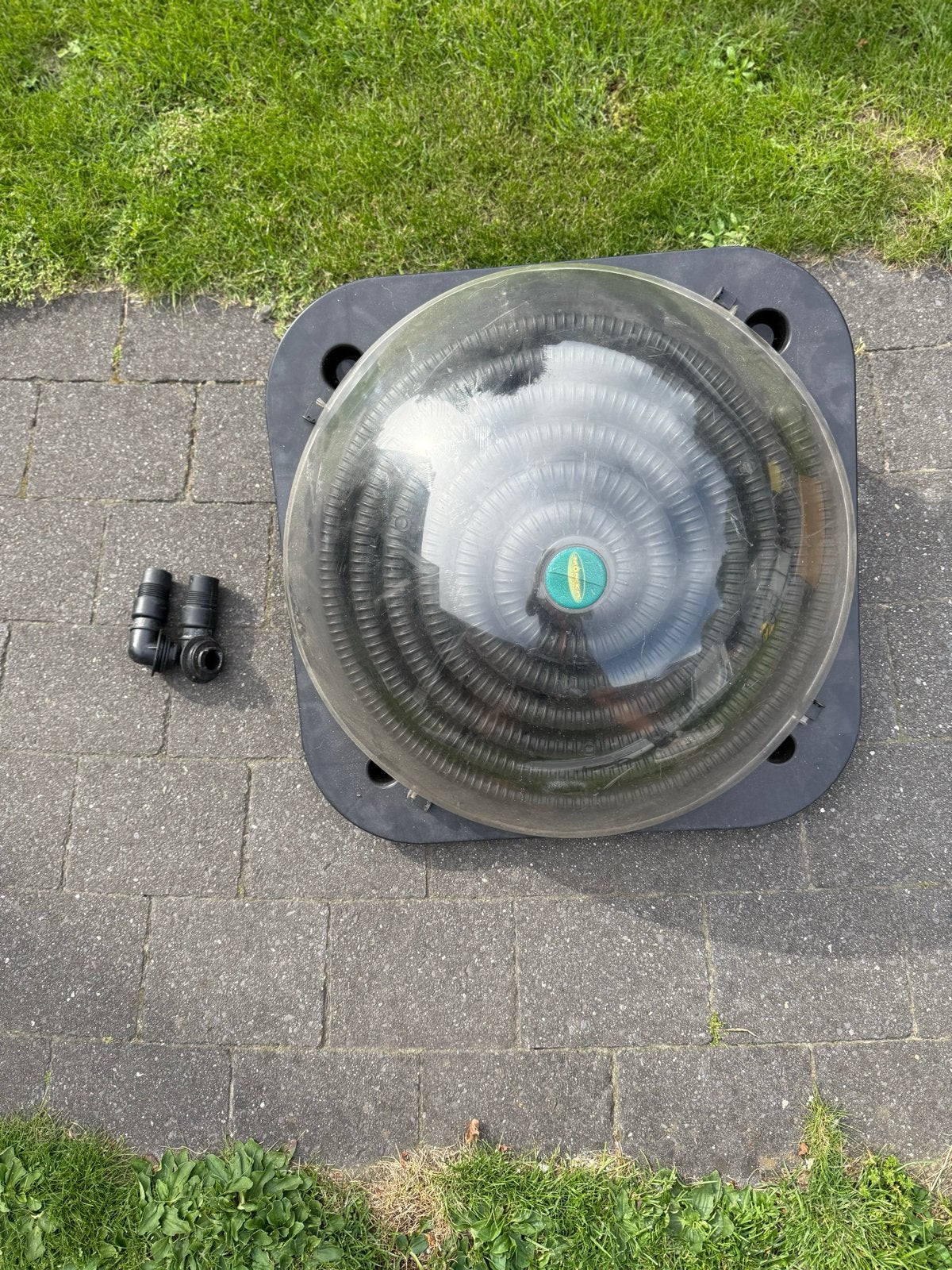 Zwembad Solar Bol Verwarmer met aansluitpunten, Ophalen, Gebruikt, Verwarming