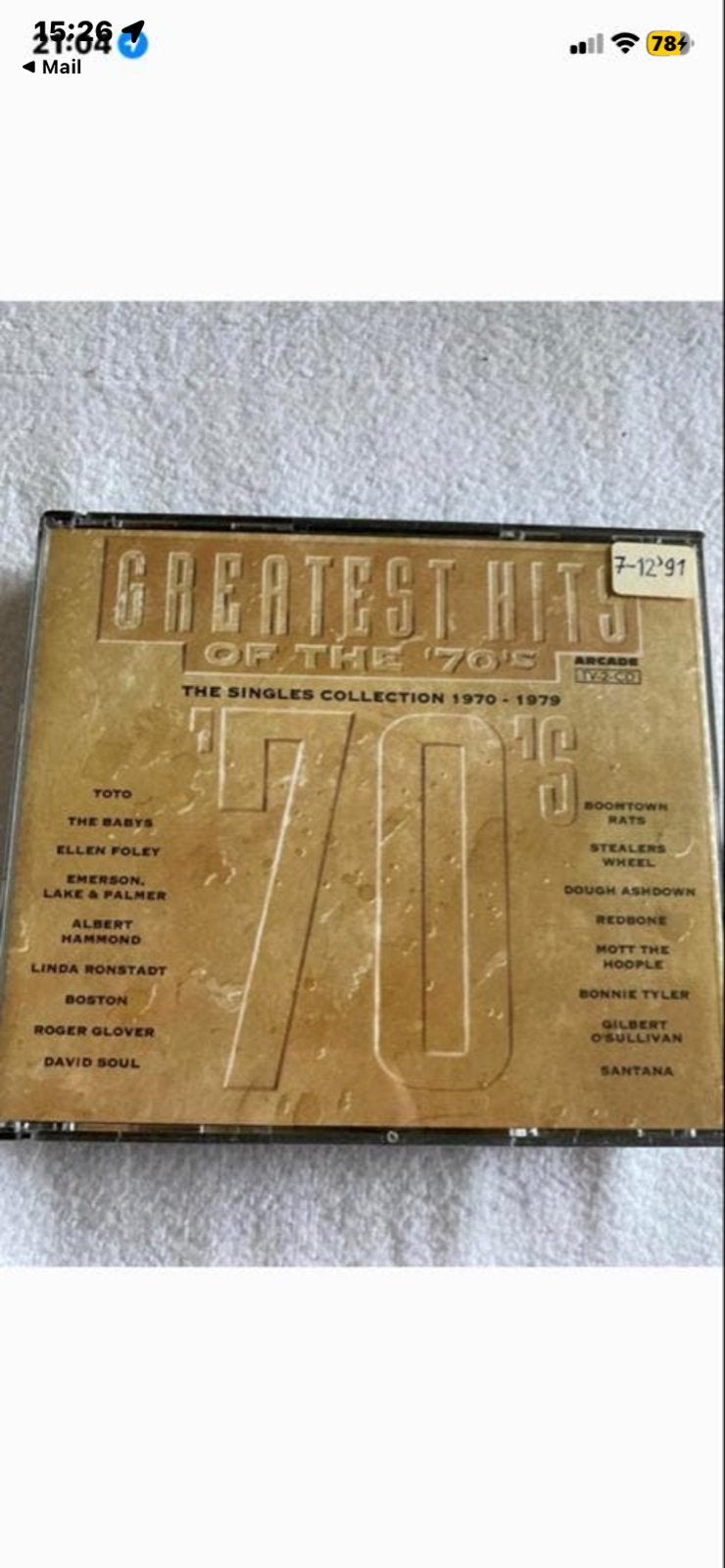 Greatest Hits of the '70s - The Singles Collection 1970-1979, Ophalen of Verzenden, Gebruikt, Pop, Verzamelalbum