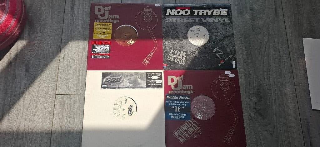4x HipHop vinyl, Ophalen of Verzenden, Zo goed als nieuw, 12 inch
