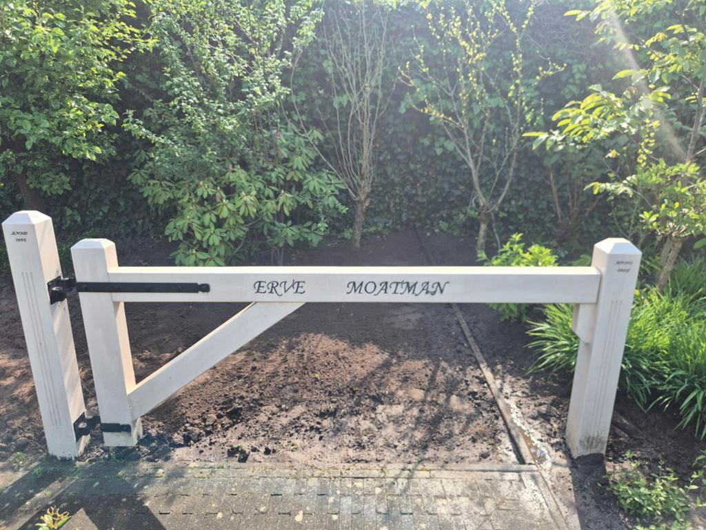 Tuinhek, Tuin en Terras, Tuinhekken en Hekwerk, Ophalen, Gebruikt, Hout, Tuinhek