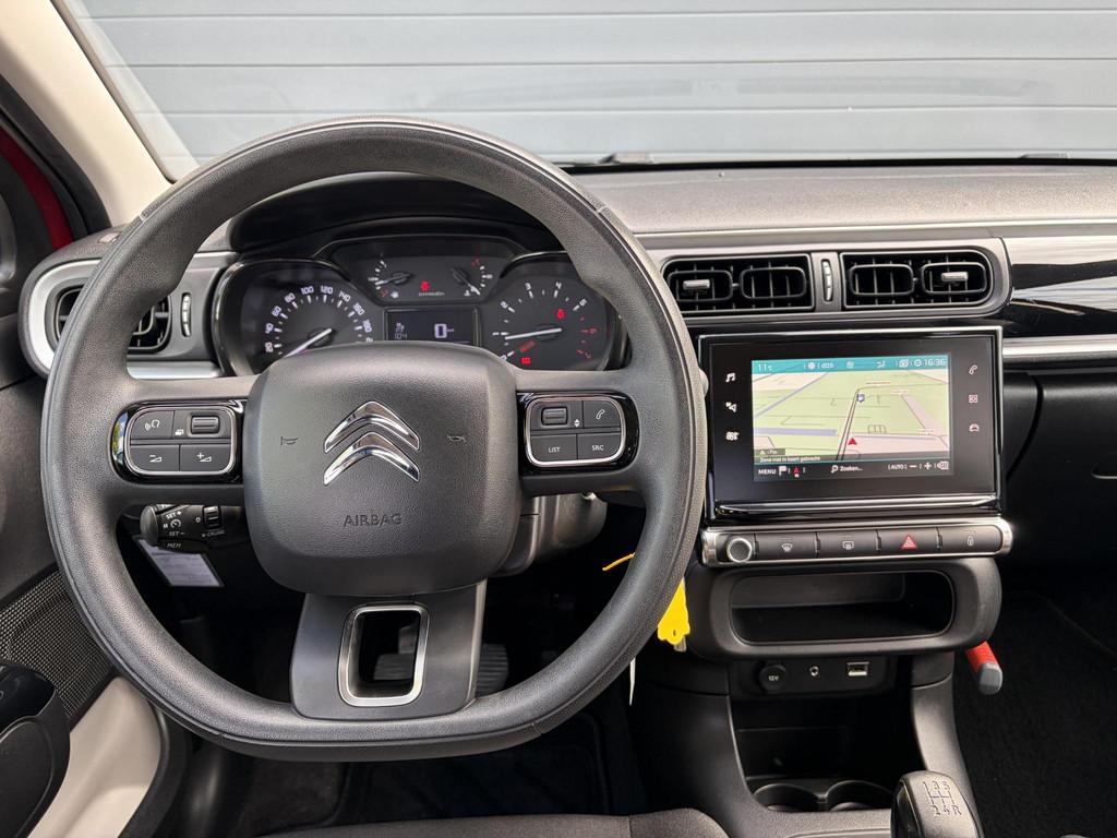 Citroen C3 1.2 PureTech Feel 105g Dealer Onderhouden,Navi,Cl, Voorwielaandrijving, Euro 6, 1199 cc, 82 pk