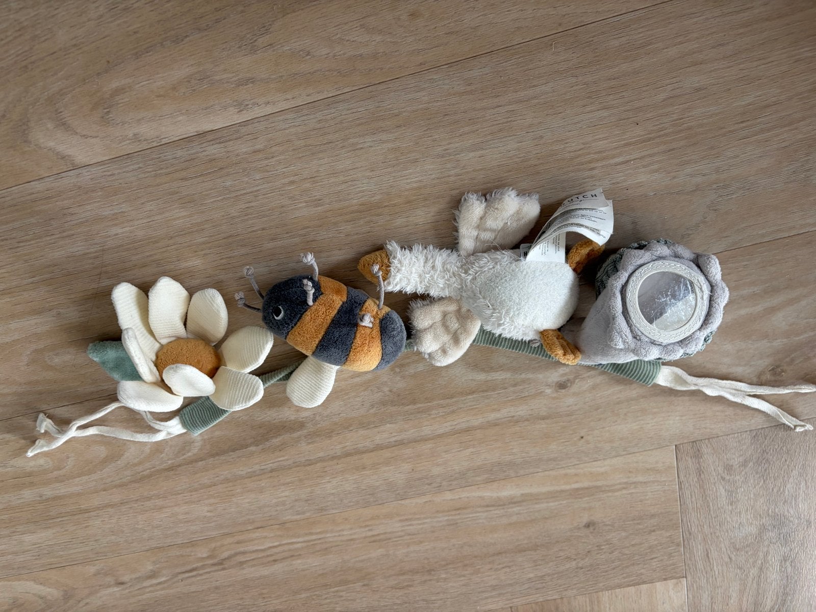 Little Dutch wagenspanner met bij en bloem, Kinderen en Baby's, Speelgoed | Babyspeelgoed, Ophalen of Verzenden, Zo goed als nieuw