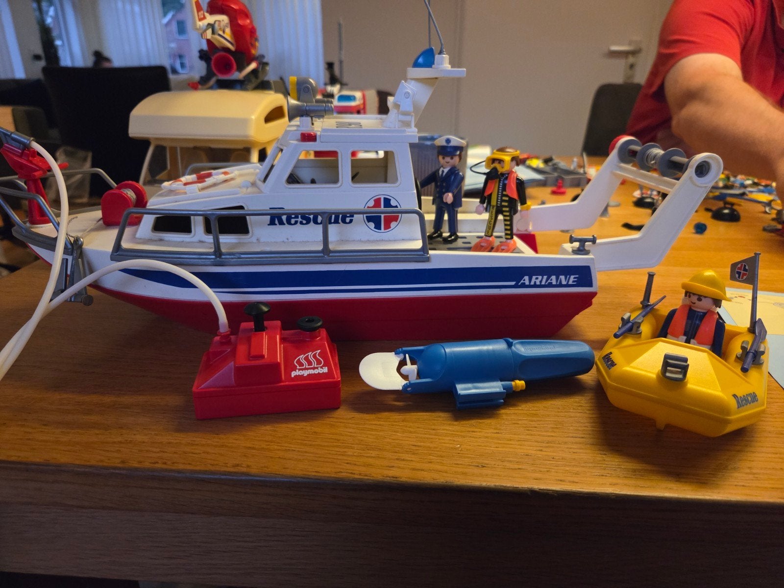 Playmobil reddingsboot - set 3941, Kinderen en Baby's, Gebruikt, Complete set, Ophalen of Verzenden, Boot/Schip