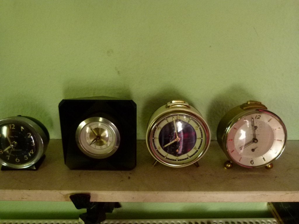 vintage mechanische wekkers 50-70er jaren, Witgoed en Apparatuur, Wekkers, Ophalen, Gebruikt, Analoog