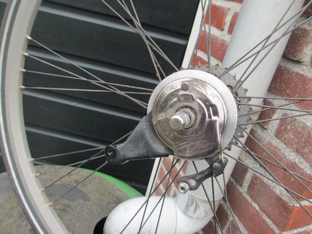 Achterwiel fiets, Fietsen en Brommers, Fietsonderdelen, Wiel, Gebruikt, Batavus, Ophalen of Verzenden