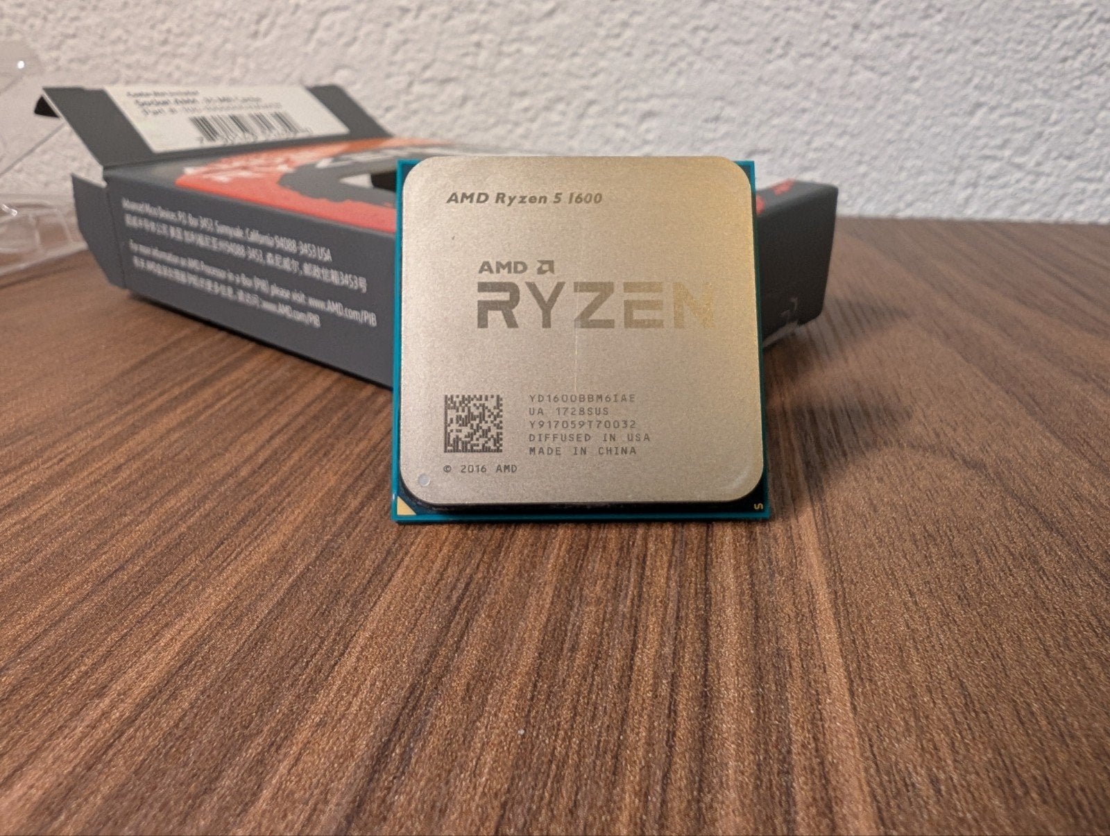 AMD Ryzen 5 1600 Processor - 6 Cores, 3.2 GHz, Computers en Software, Processors, Gebruikt, 6-core, 3 tot 4 Ghz, Ophalen of Verzenden