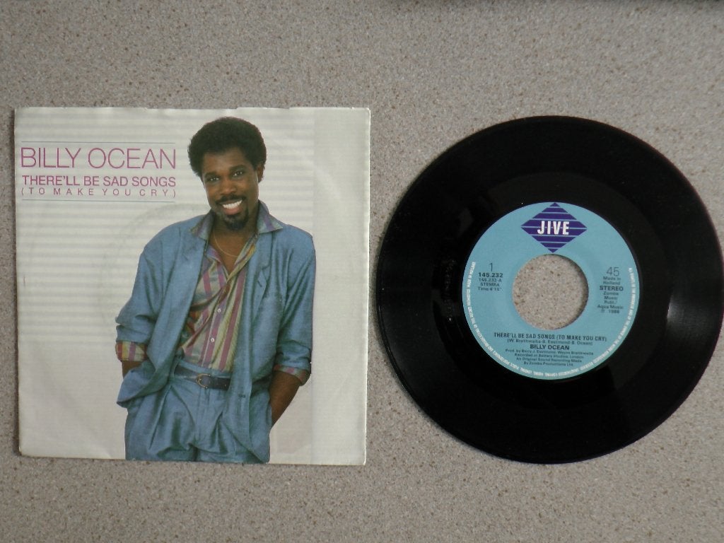 Billy Ocean - There'll be sad songs VINYL SINGLE, Gebruikt, 7 inch, Pop, Single