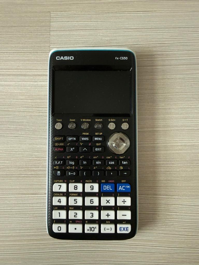 Grafischrekenmachine CASIO fx CG50, Ophalen of Verzenden, Grafische rekenmachine, Zo goed als nieuw