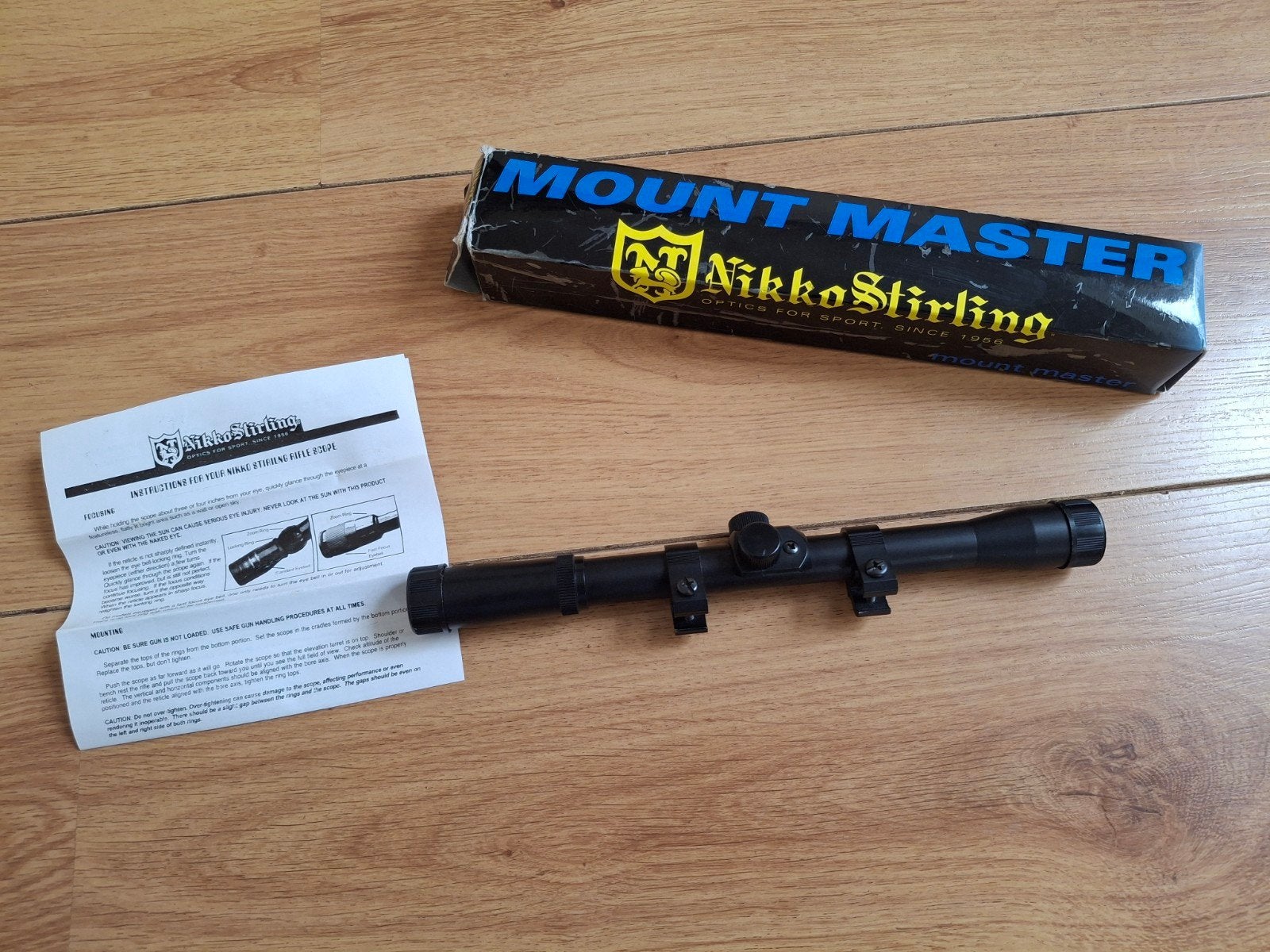 Mount Master Nikko Stirling. Richtkijker voor luchtbuks, Sport en Fitness, Schietsport-accessoires, Verzenden, Nieuw