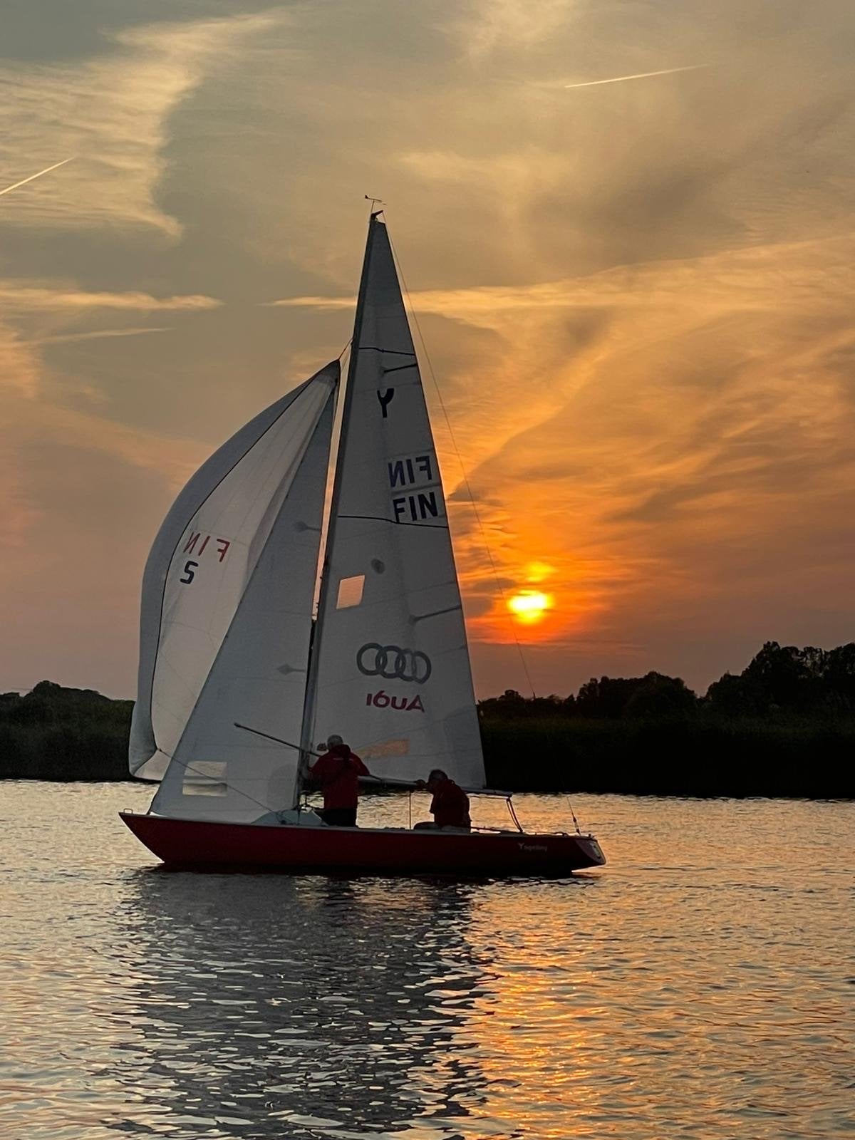 Voorzeil fok Yngling - Doyle Sails, Watersport en Boten, Zeilen en Zeiltoebehoren, Gebruikt, Genua of Fok, Minder dan 15 m², 3 tot 6 meter