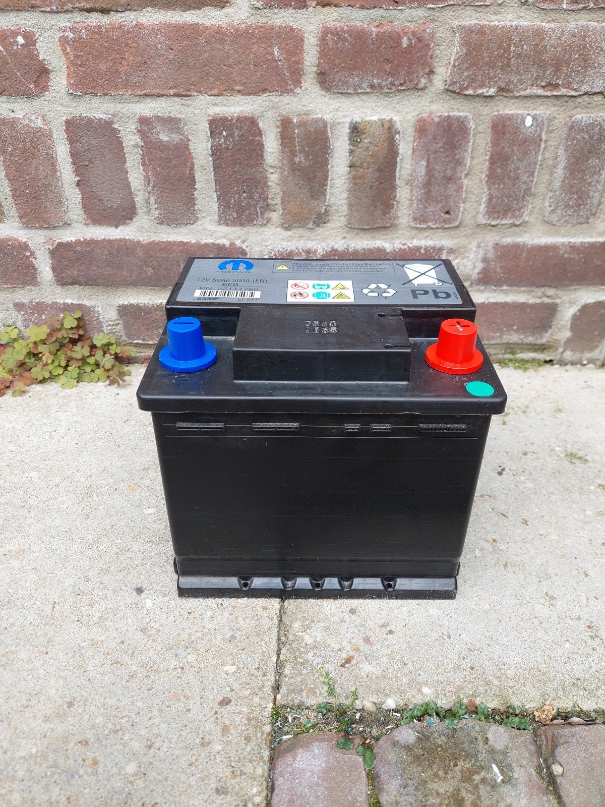 Gebruikte Exide accu ! 12 volt / 500 A\ 50 ah ! Prijs €19,50, Ophalen, Gebruikt, Universele onderdelen