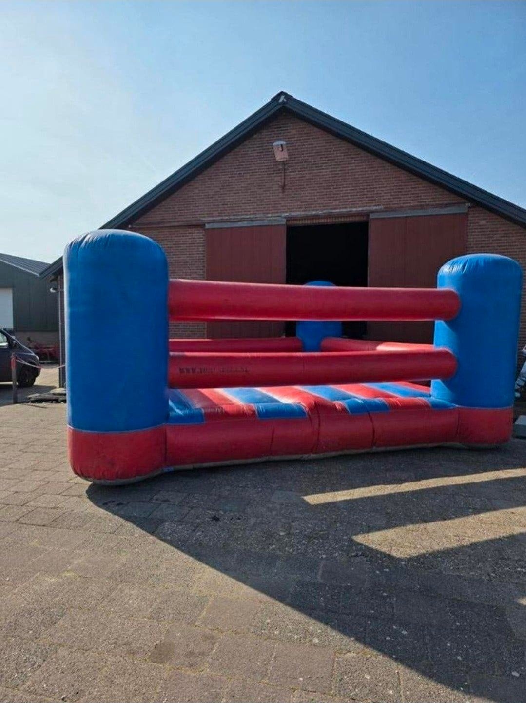 Boksring springkussen box ring kussen voor €500 zonder blowe, Ophalen of Verzenden, Overige