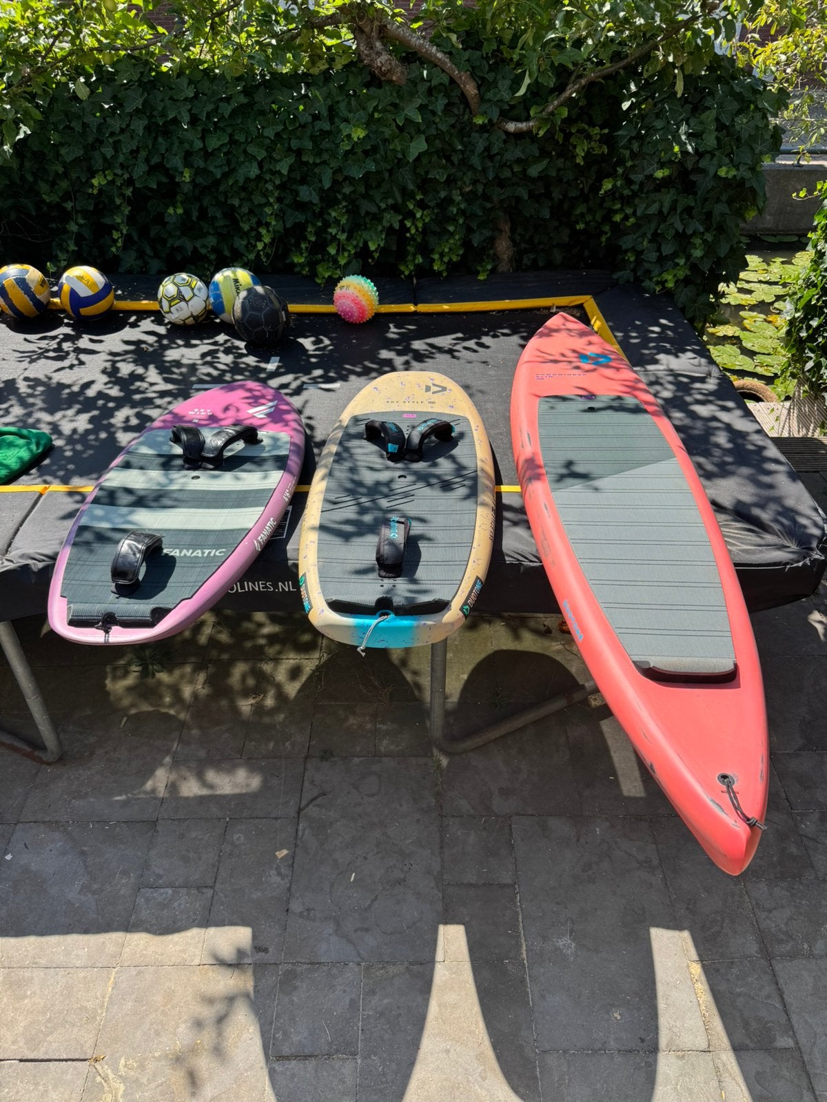 Duotone foil boards skystyle 4’4” skywing 4’6” en downwinder, Watersport en Boten, Wingsurfen, Ophalen of Verzenden, Zo goed als nieuw