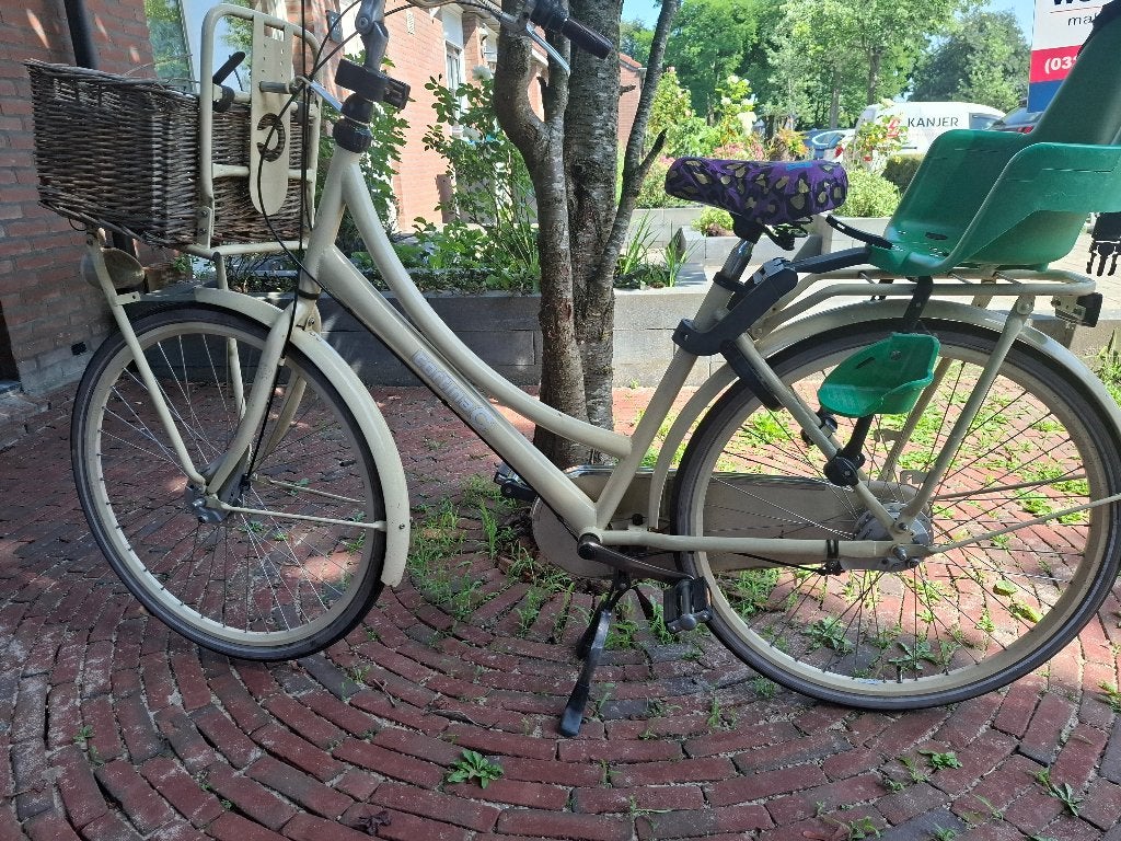 Mamafiets Cortina, Gebruikt, Mandje, 50 tot 53 cm, Schijfrem