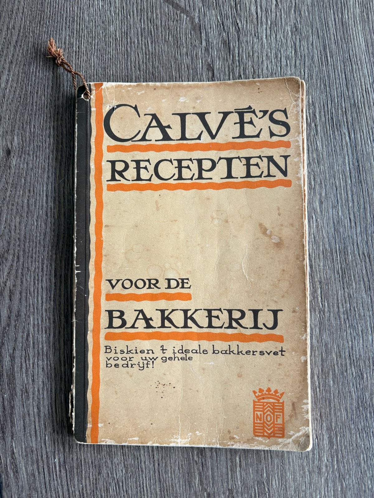 Calvé's Recepten voor de Bakkerij Vintage Bakkerij bakboek, Boeken, Ophalen of Verzenden, Gelezen, Nederland en België, Taart, Gebak en Desserts