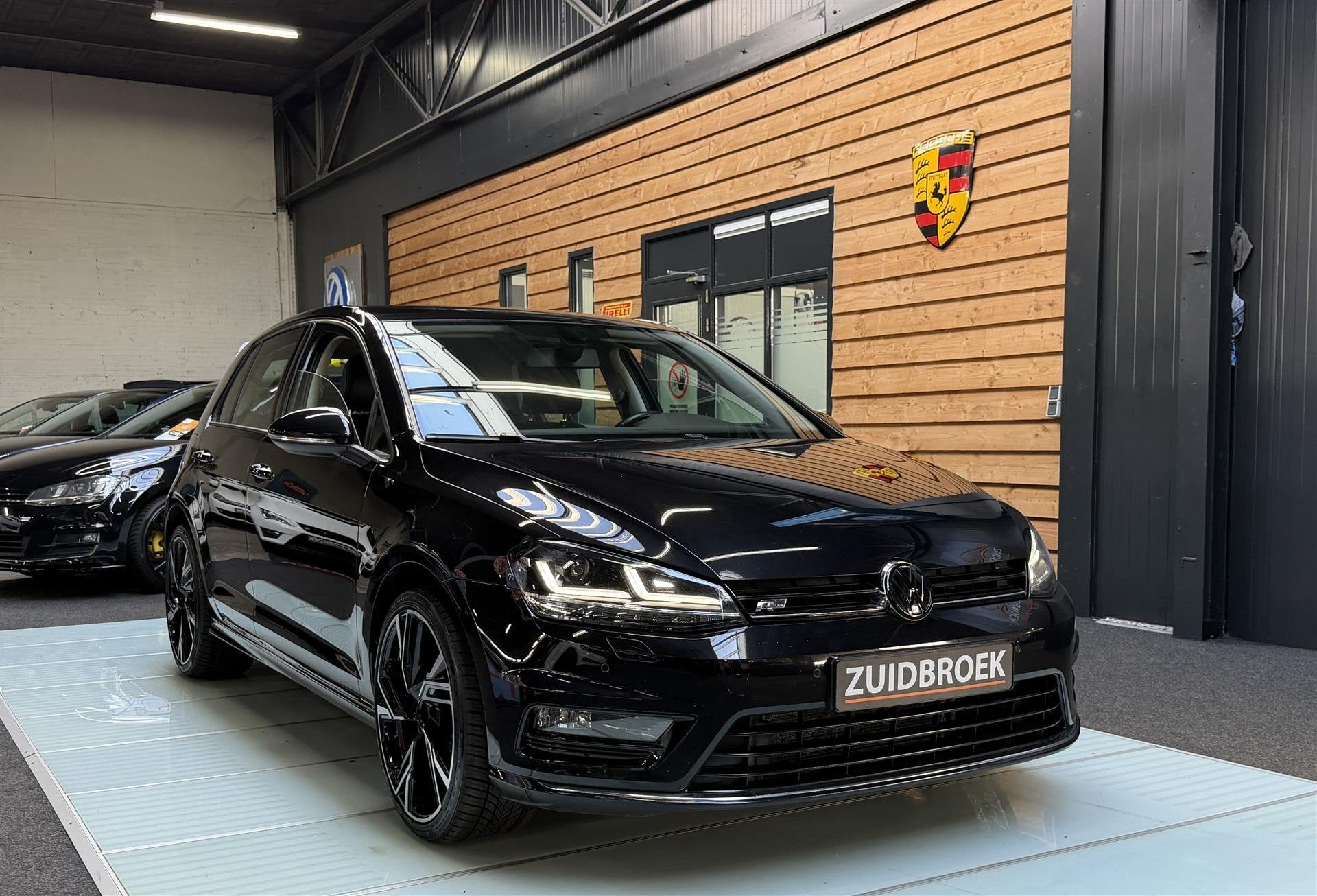 Volkswagen Golf 1.4 TSI R-Line! Maxton! Leer! Navi! Cruise!, Gebruikt, Automatische klimaatregeling, 4 cilinders, Zwart