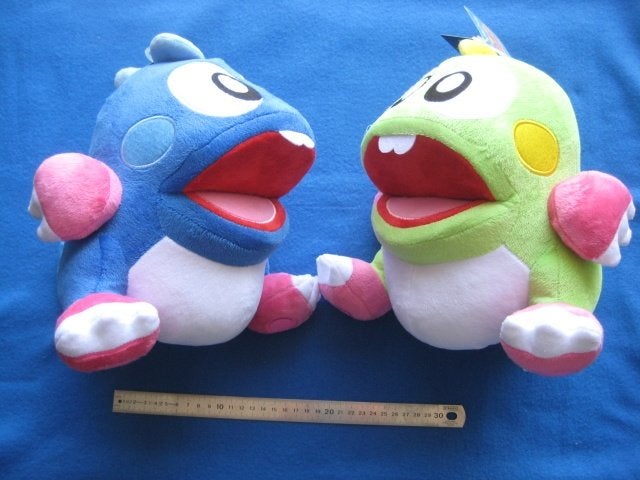 Figuur Bubble and Bobble pluche plush figure, Ophalen of Verzenden, Nieuw
