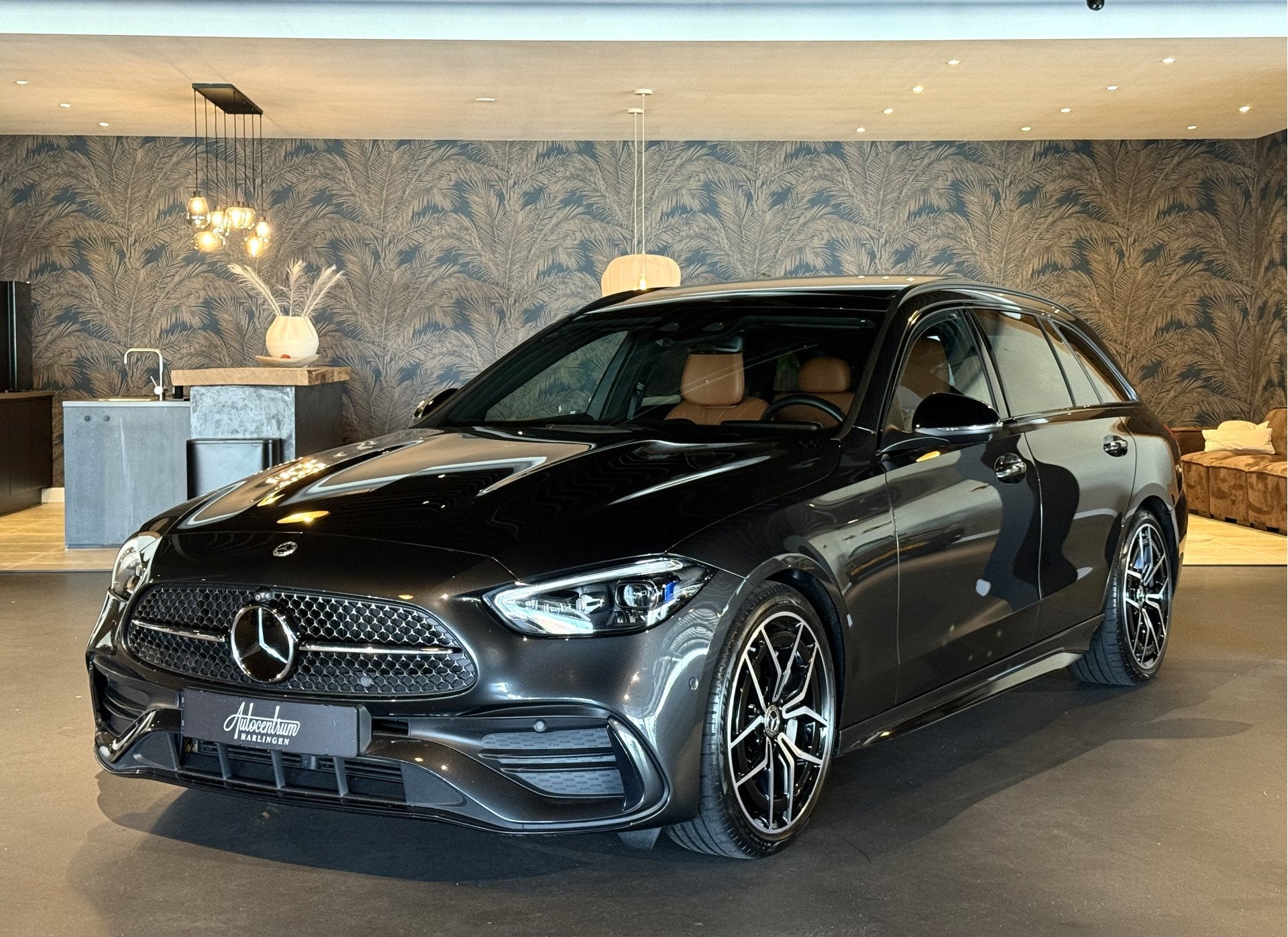 Mercedes-Benz C-Klasse Estate 200 Edition AMG I Pano I Nappa, Dealer onderhouden, Euro 6, 4 cilinders, Hybride Elektrisch/Benzine