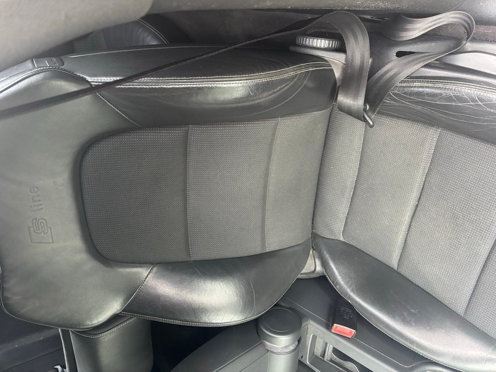Audi A3 S-line Bekleding - Zwart Leder/Stof Interieur, Auto-onderdelen, Ophalen, Gebruikt, Audi