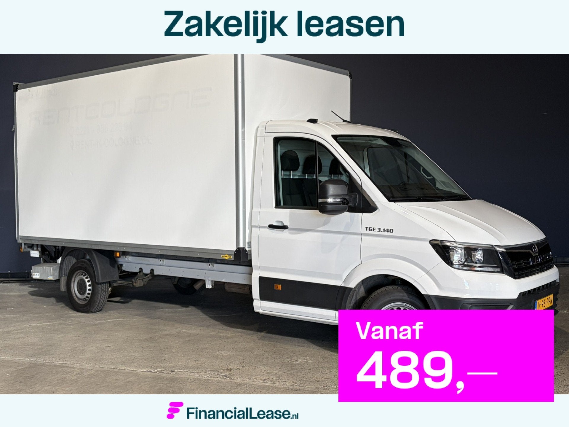 MAN TGE 2.0 141pk Bakwagen Laadklep Euro6 Airco | Apple Carp, Voorwielaandrijving, Gebruikt, 4 cilinders, MAN