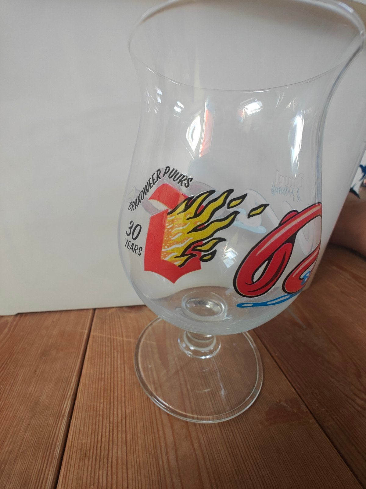 Duvelglas Brandweer 30 jaar Puurs, Verzamelen, Ophalen, Nieuw, Glas of Glazen, Duvel