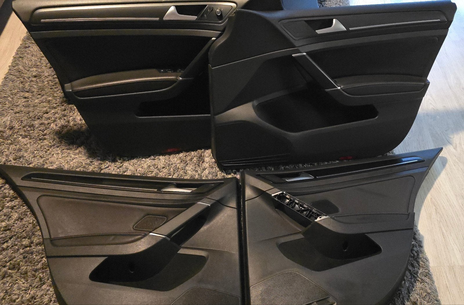 Golf 7 deurpanelen leder, Auto-onderdelen, Interieur en Bekleding, Ophalen, Gebruikt, Volkswagen