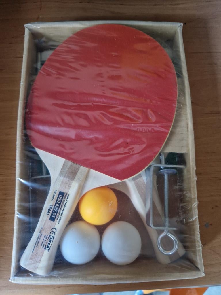 Nieuw pingpong/tafeltennis setje, Sport en Fitness, Tafeltennis, Ophalen of Verzenden, Nieuw, Net, Batje(s) of Balletje(s)