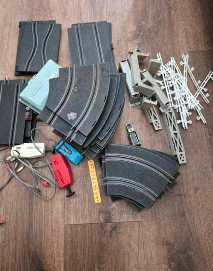 Set speedtrax Racebaan Onderdelen, Ophalen of Verzenden, Gebruikt, Elektrisch, Overige merken