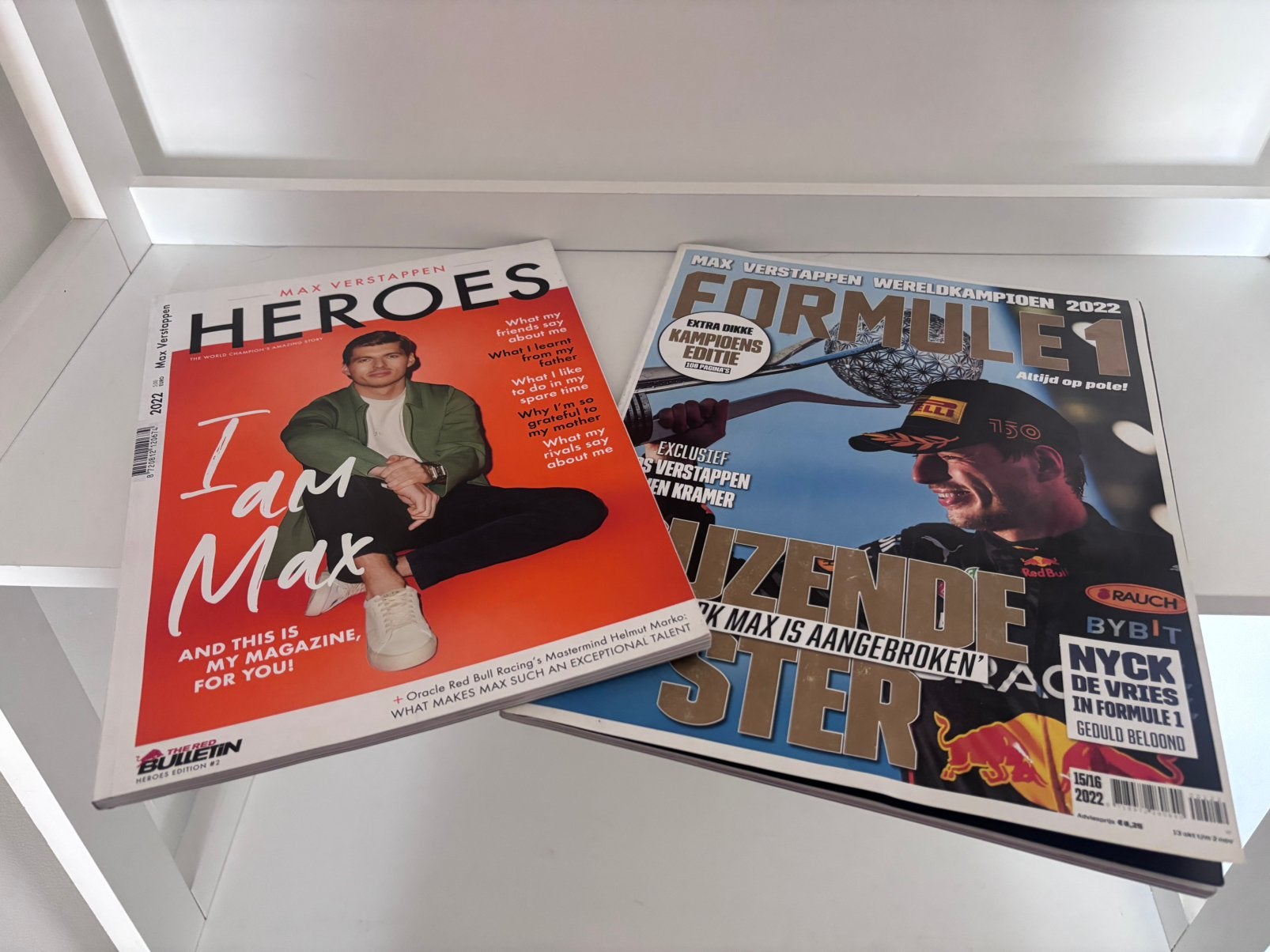 Max Verstappen magazines, Meerdere stripboeken, Ophalen of Verzenden, Gelezen