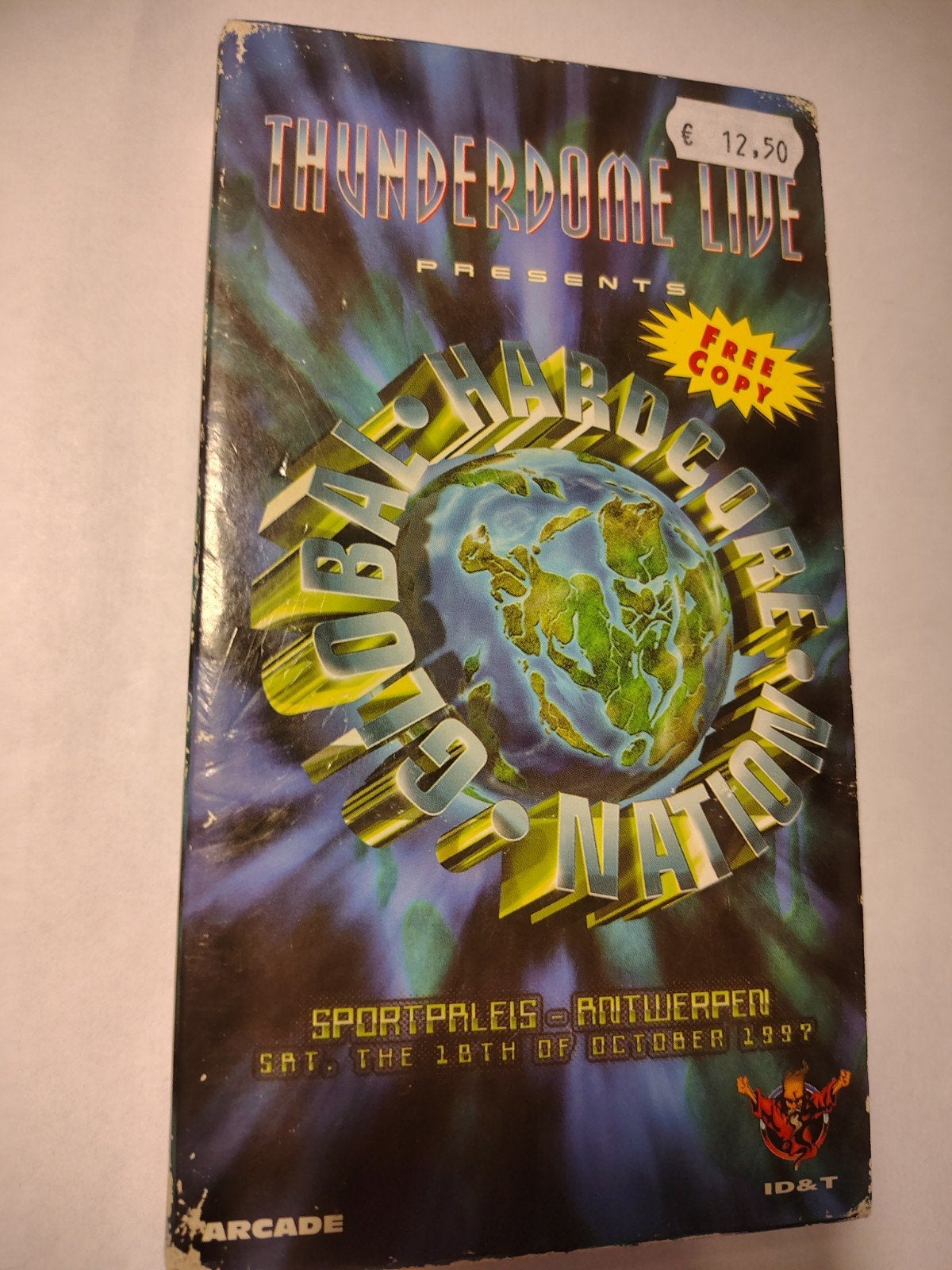 Thunderdome Live VHS Band, Ophalen of Verzenden, Zo goed als nieuw