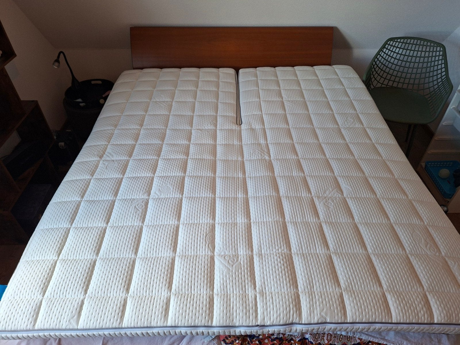 nieuwe Tencel splittopper 1.80m2m koudschuim, Ophalen, 180 cm, 200 cm, Nieuw