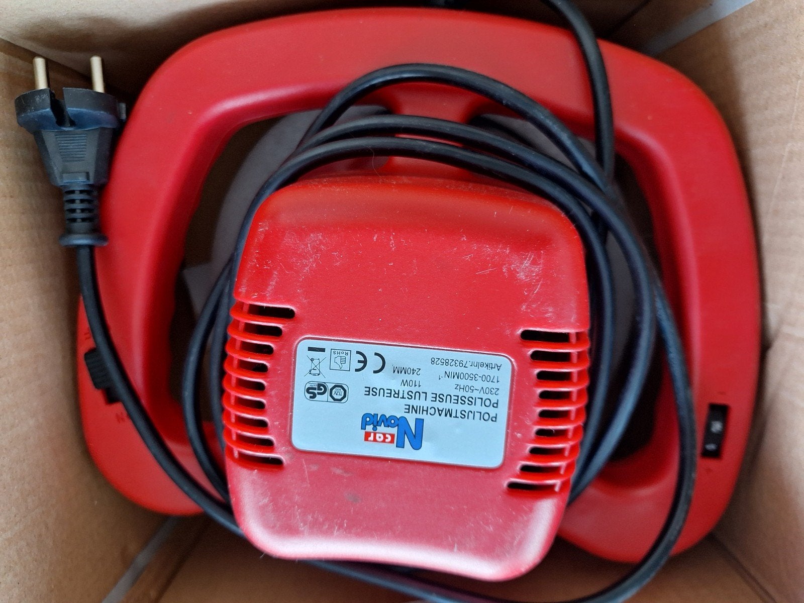 Nog goede Novid Car polijstmachine 240 mm, Ophalen of Verzenden