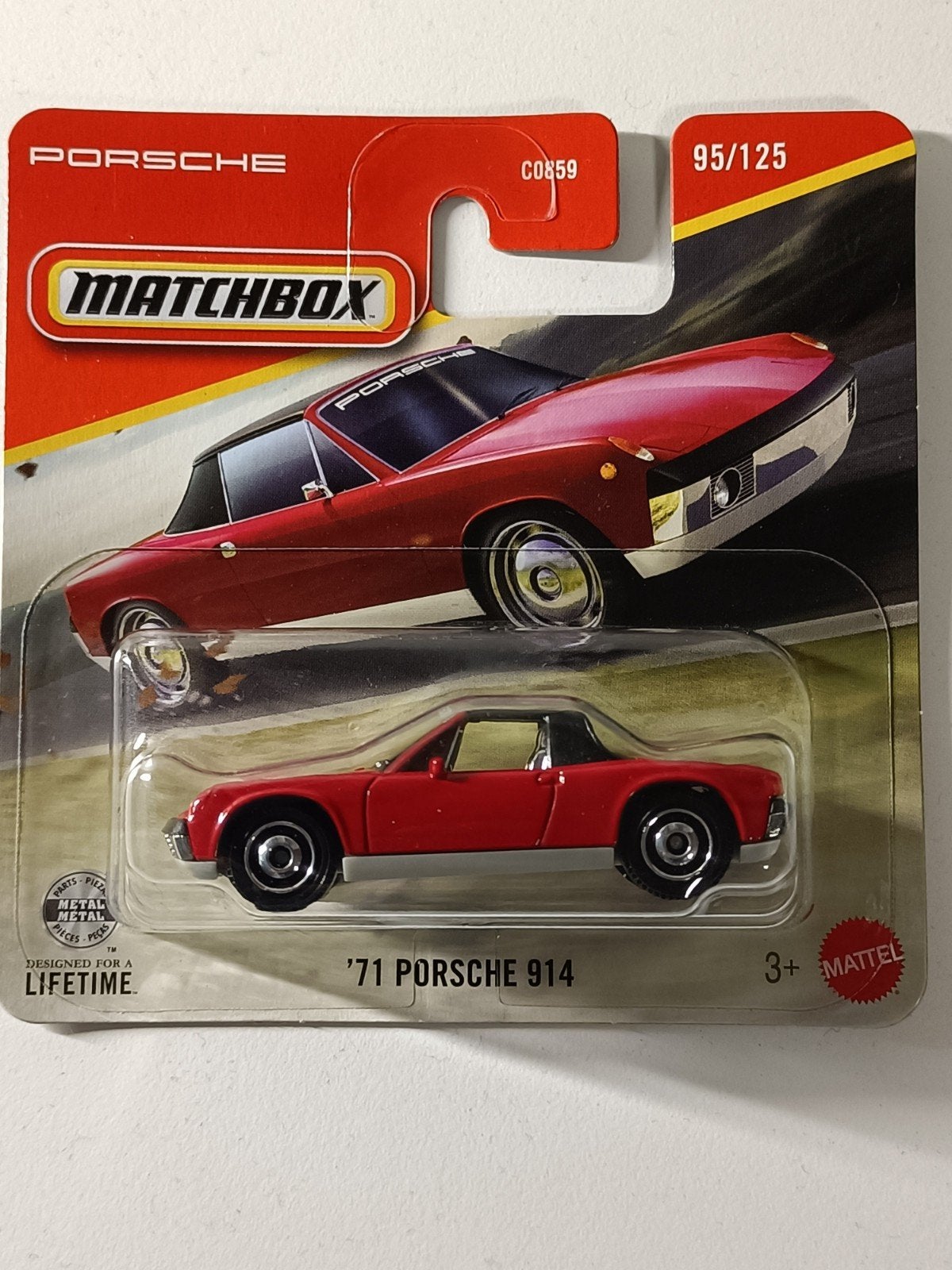 Matchbox '71 Porsche 914 - Nieuw in verpakking, Ophalen of Verzenden, Nieuw, Auto