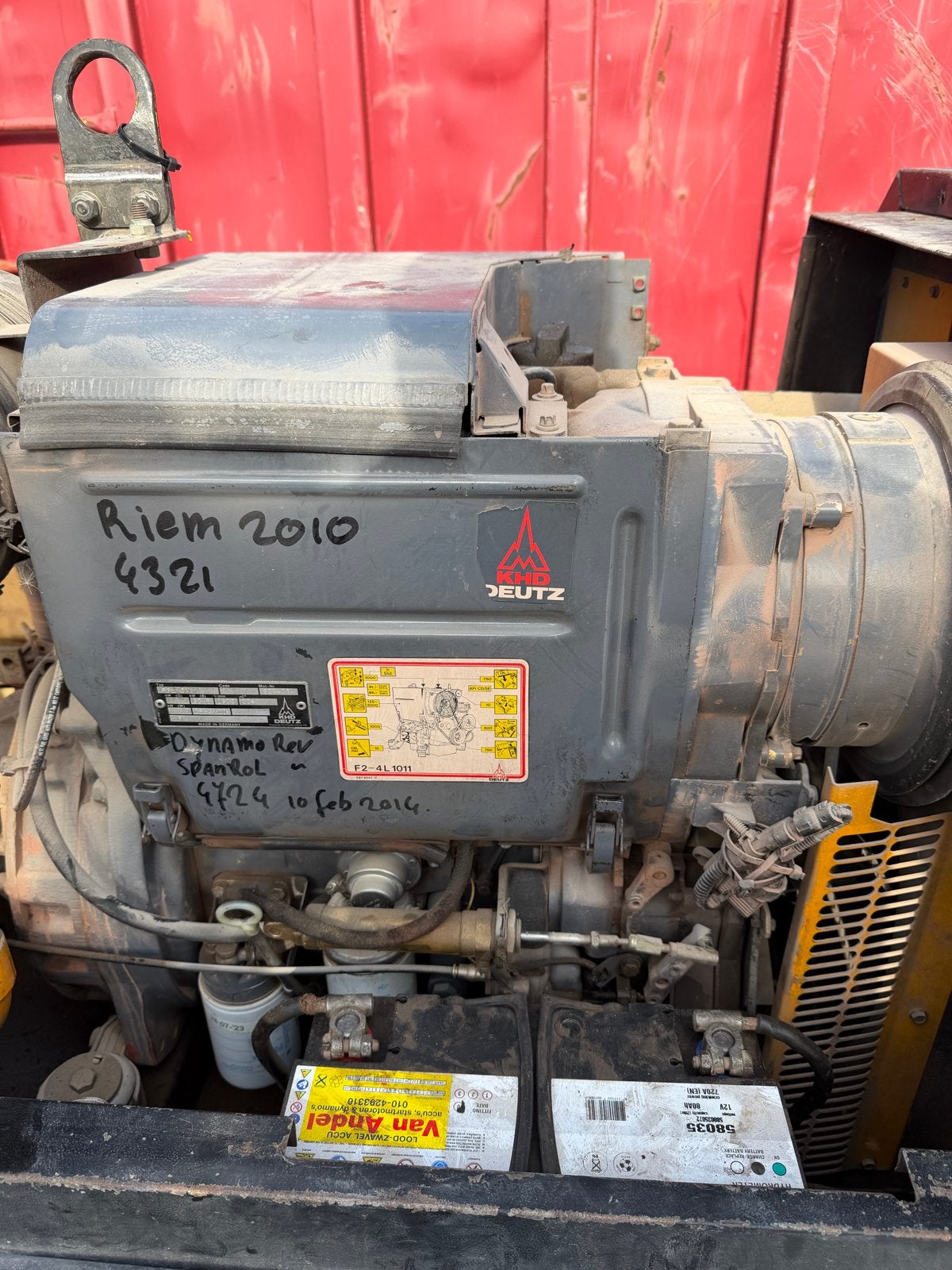 Deutz Motor voor Generator - FL3 1011, Ophalen