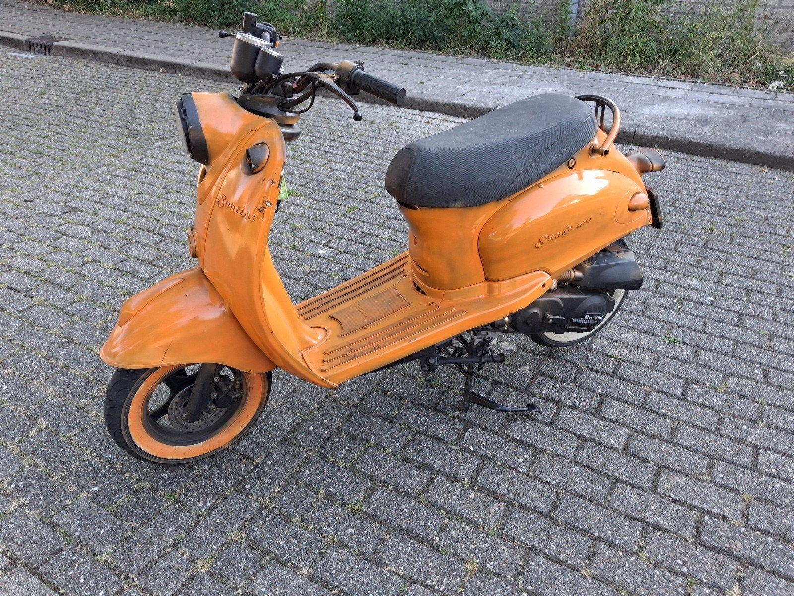 Santini scooter, Fietsen en Brommers, Scooters | Overige merken, Ophalen, Gebruikt, Benzine
