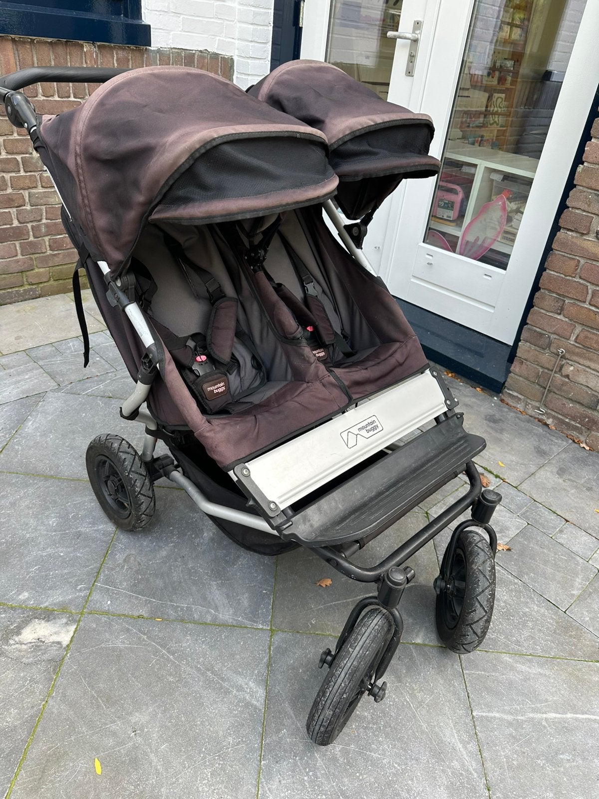 Mountain Buggy Duet Duo of Tweeling Kinderwagen, Ophalen, Gebruikt