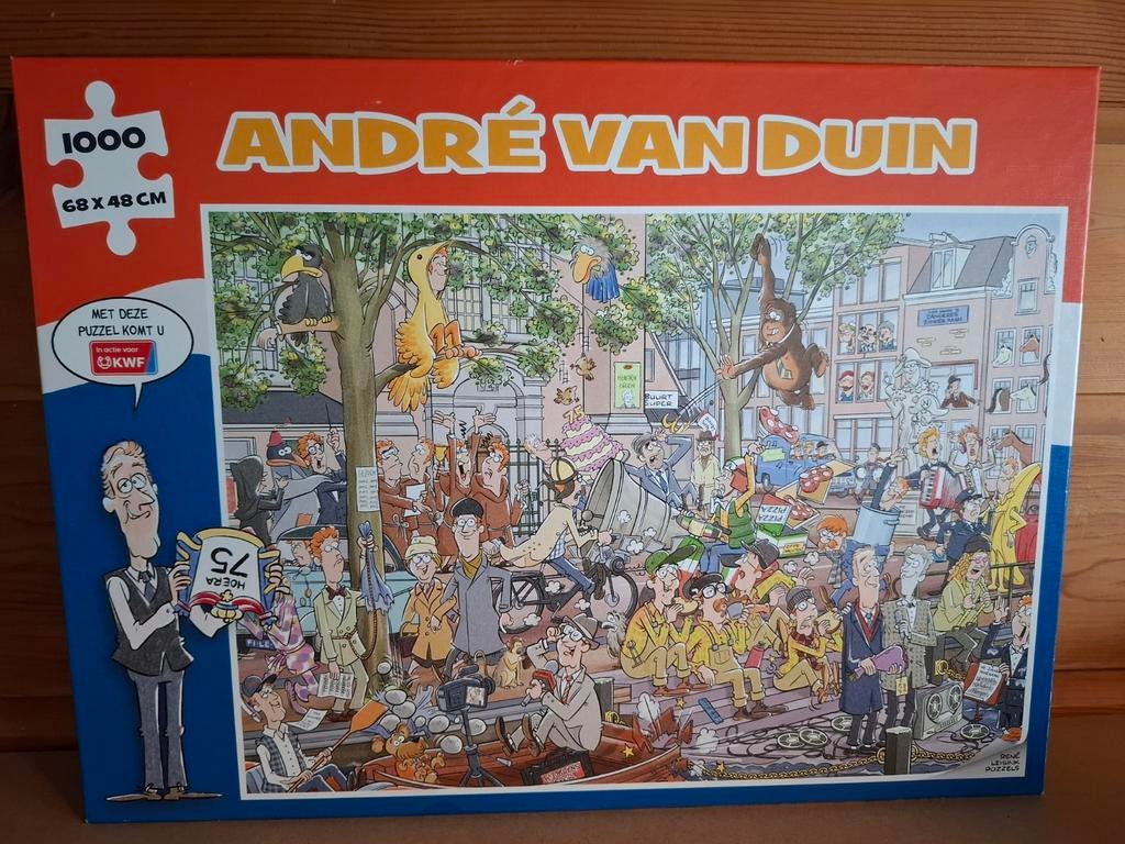 Andre van duin puzzel, Ophalen of Verzenden, 500 t/m 1500 stukjes, Zo goed als nieuw