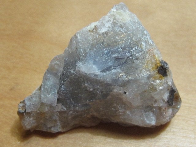 mi. 3x ruwe edelsteen BLAUWE FLUORIET (3)  sporadisch, Verzenden, Mineraal