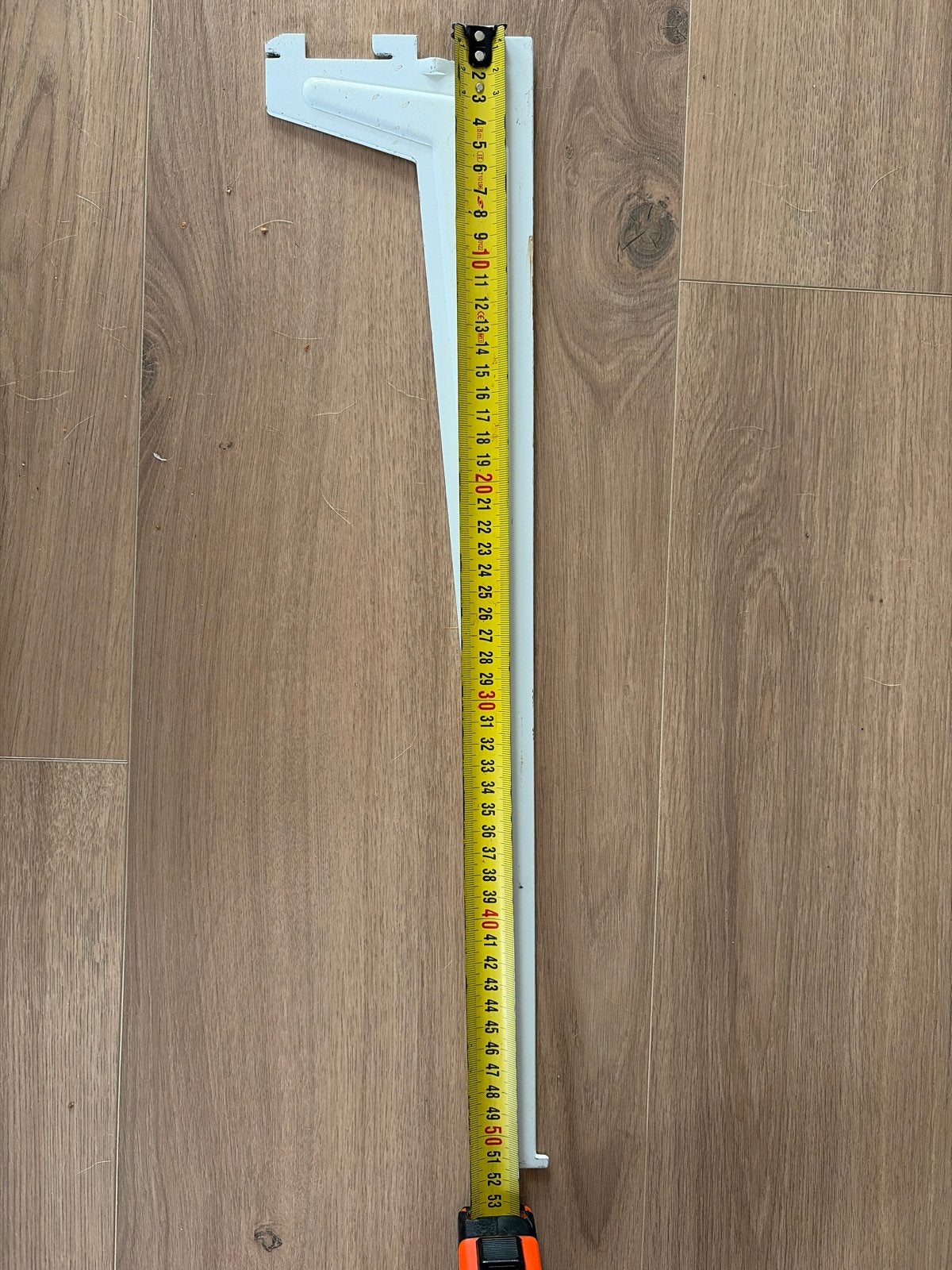 Witte plankdragers- 50 cm (19 stuks), Ophalen