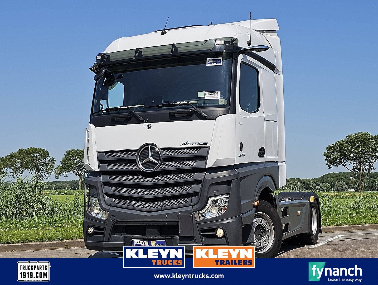 MERCEDES-BENZ ACTROS 1848 LS mp5 retarder xenon, Automaat, Euro 6, Stoelverwarming, Wit