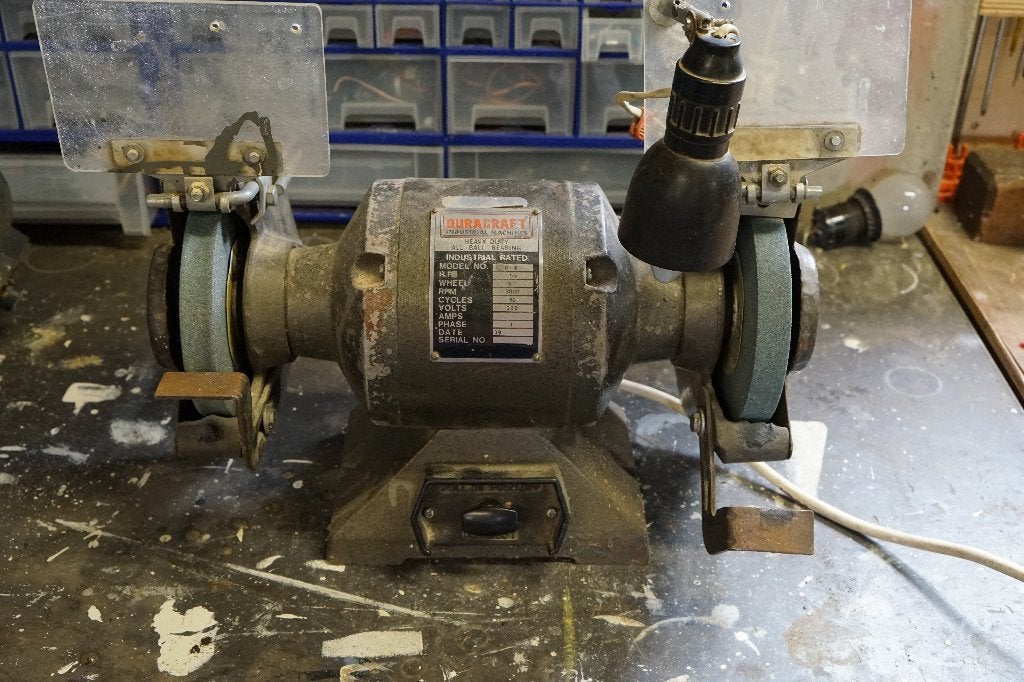 slijpmachine, duracraft motor, Ophalen, Gebruikt, Minder dan 700 watt, Werkbankslijpmachine