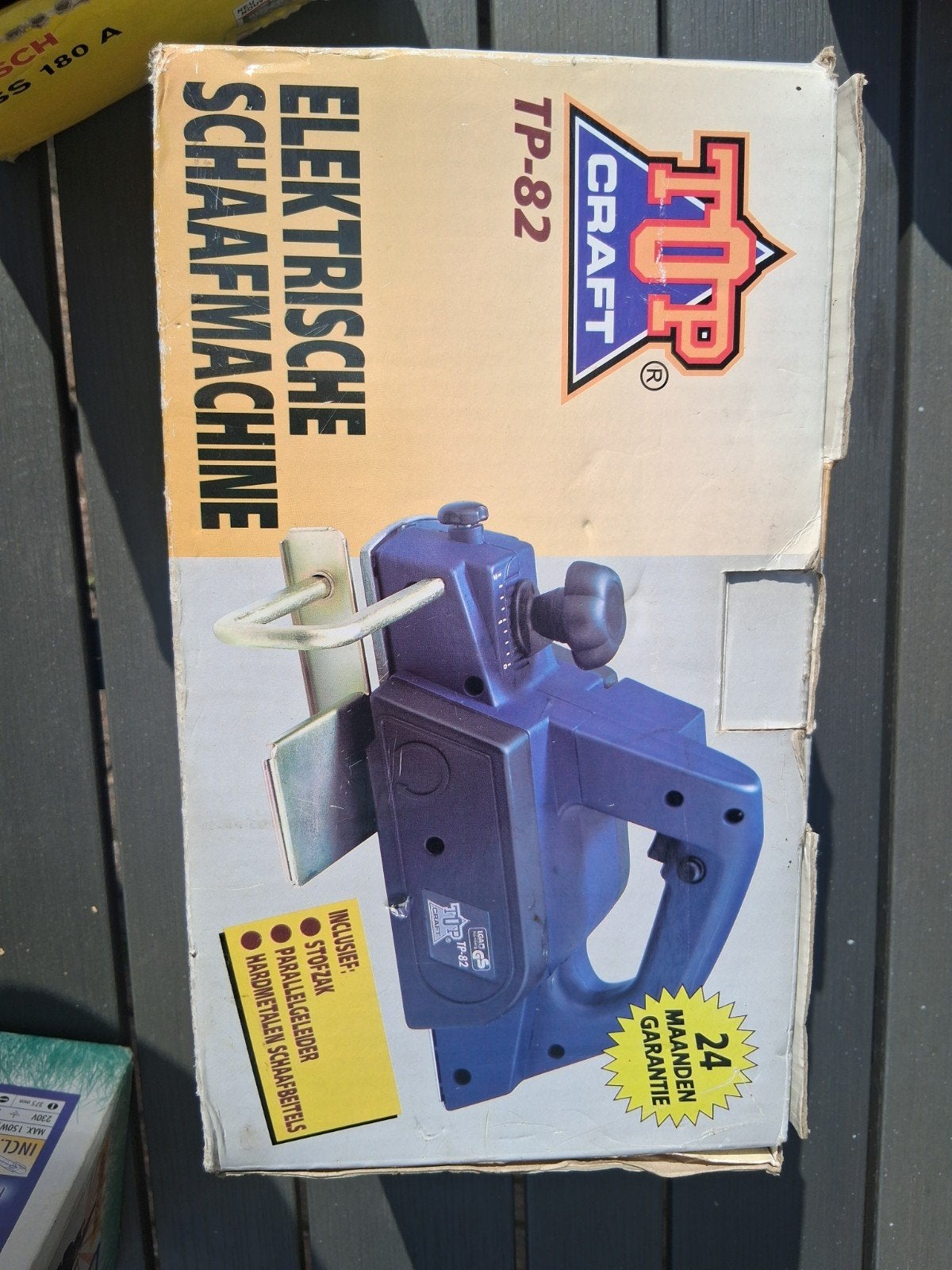 Top Craft TP-82 Elektrische Schaafmachine (600W) – Complete, Ophalen of Verzenden
