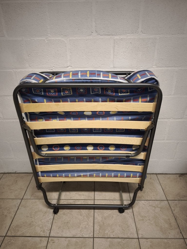 Foldable bed, Ophalen, Eenpersoons, Zo goed als nieuw, Overige maten