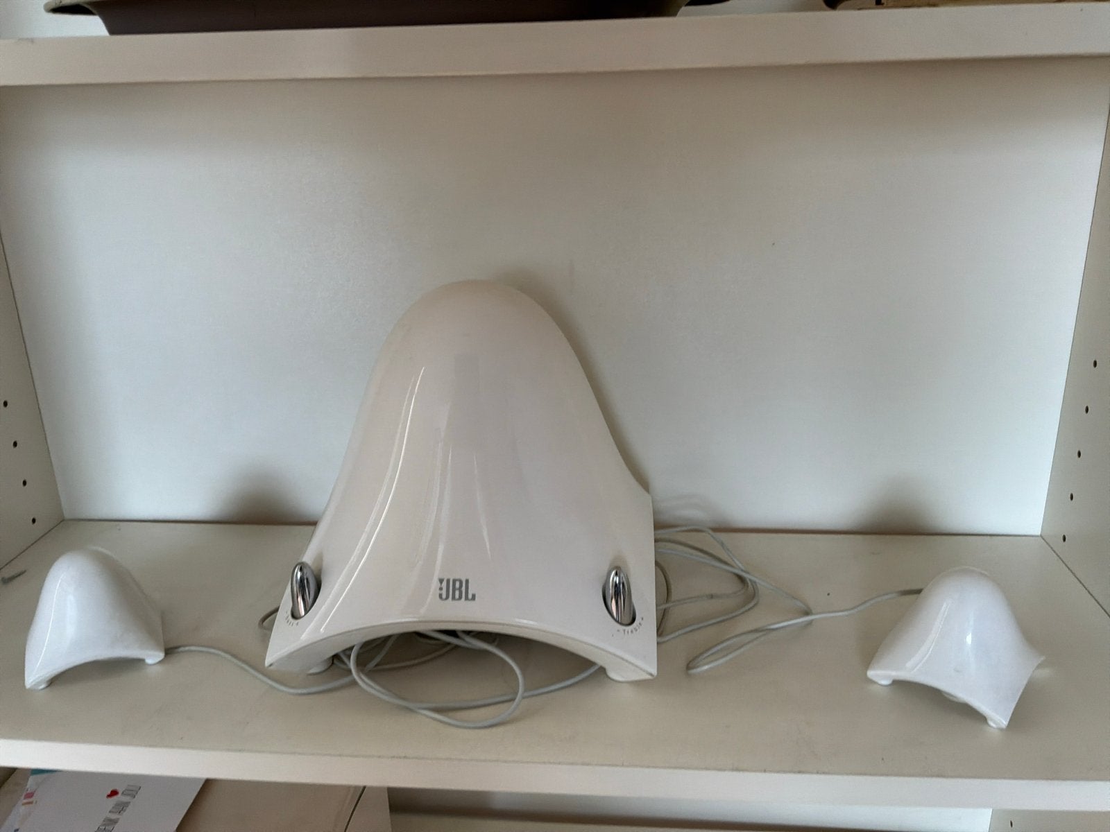 JBL Creature II 2.1 Speakerset - Wit, Audio, Tv en Foto, Luidsprekers, Ophalen, Gebruikt, Minder dan 60 watt, JBL