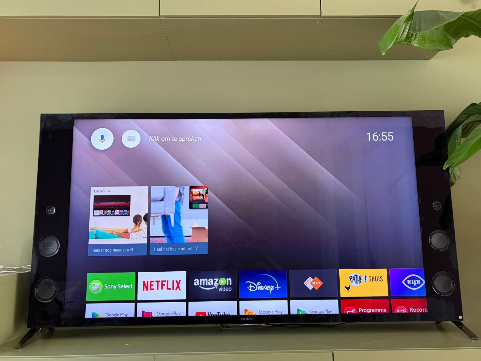 Sony Bravia 65 inch 2016, Audio, Tv en Foto, Televisies, 50 Hz, Ophalen of Verzenden, Zo goed als nieuw, Sony