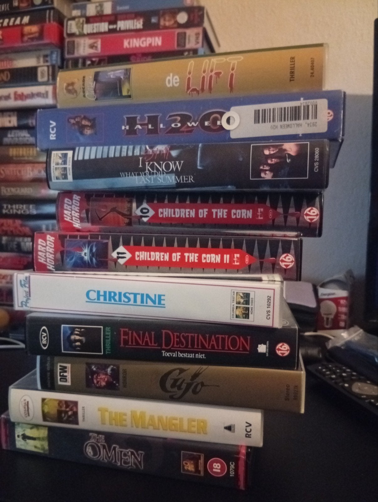 GEZOCHT : HORROR/THRILLER VHS/VIDEOBANDEN!, Cd's en Dvd's, VHS | Film, Horror, Vanaf 16 jaar, Ophalen of Verzenden, Zo goed als nieuw
